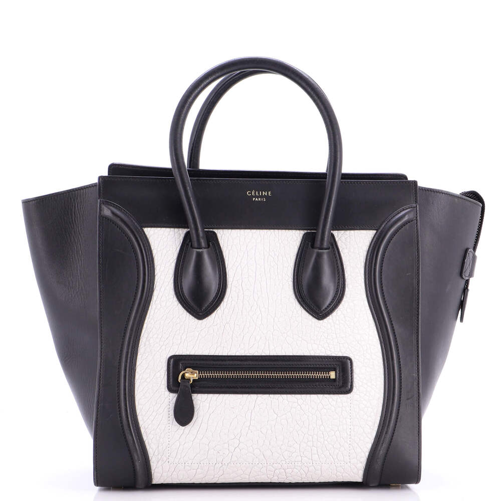 Celine Bicolor Luggage Bag Leather Mini #243167C11B